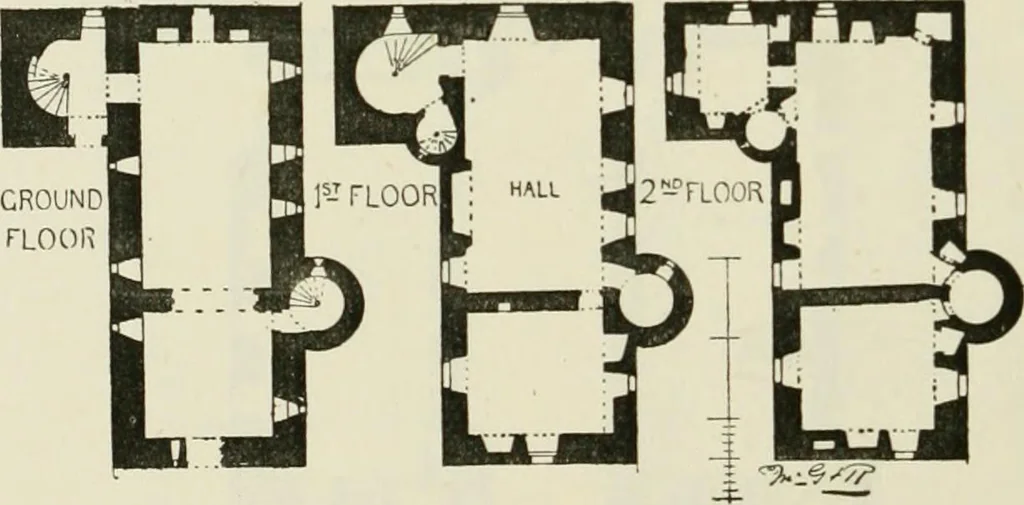 An illustration from The castellated and domestic architecture of Scotland, from the twelfth to the eighteenth century, 1887, leaf 285
