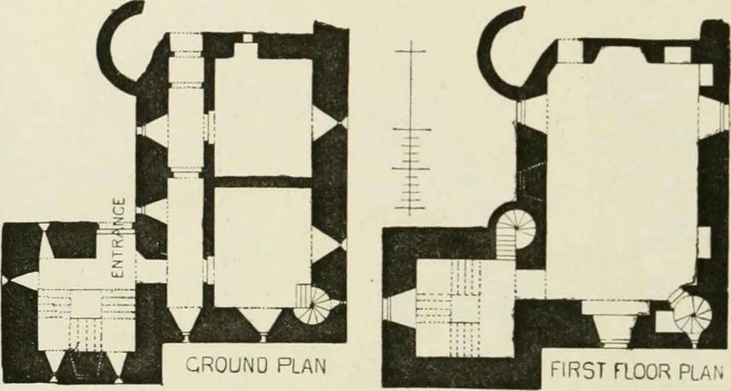 An illustration from The castellated and domestic architecture of Scotland, from the twelfth to the eighteenth century, 1887, leaf 287