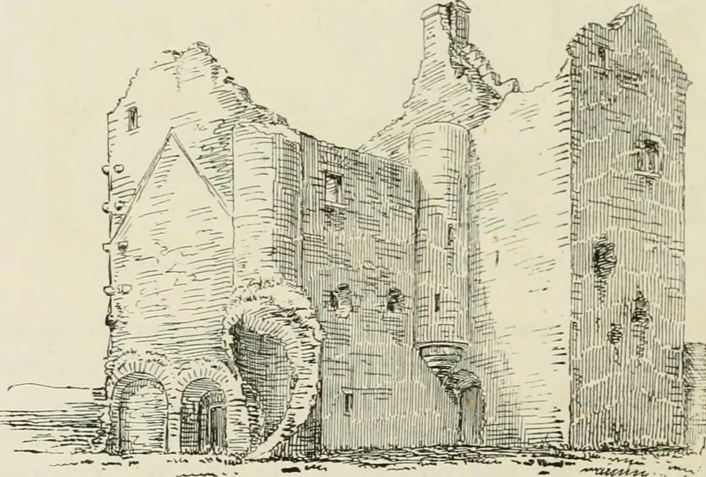 An illustration from The castellated and domestic architecture of Scotland, from the twelfth to the eighteenth century, 1887, leaf 287