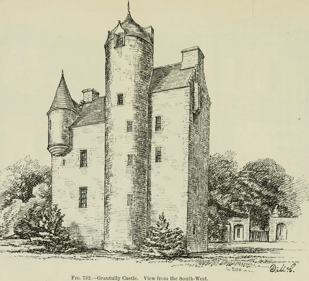 An illustration from The castellated and domestic architecture of Scotland, from the twelfth to the eighteenth century, 1887, leaf 290