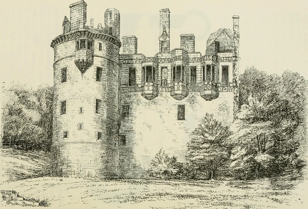 An illustration from The castellated and domestic architecture of Scotland, from the twelfth to the eighteenth century, 1887, leaf 295