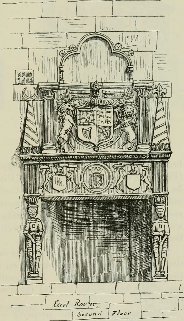 An illustration from The castellated and domestic architecture of Scotland, from the twelfth to the eighteenth century, 1887, leaf 296