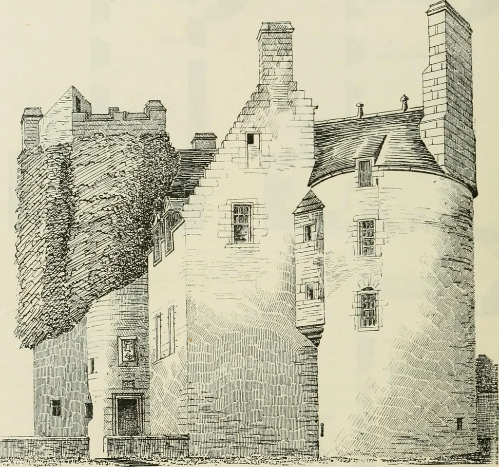 An illustration from The castellated and domestic architecture of Scotland, from the twelfth to the eighteenth century, 1887, leaf 299
