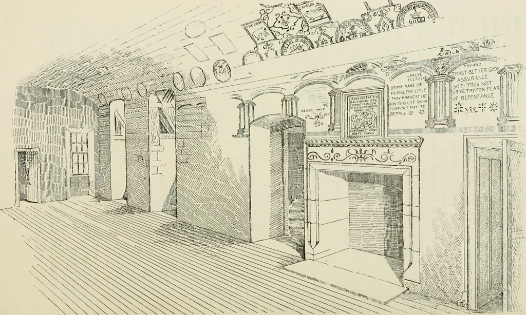 An illustration from The castellated and domestic architecture of Scotland, from the twelfth to the eighteenth century, 1887, leaf 303