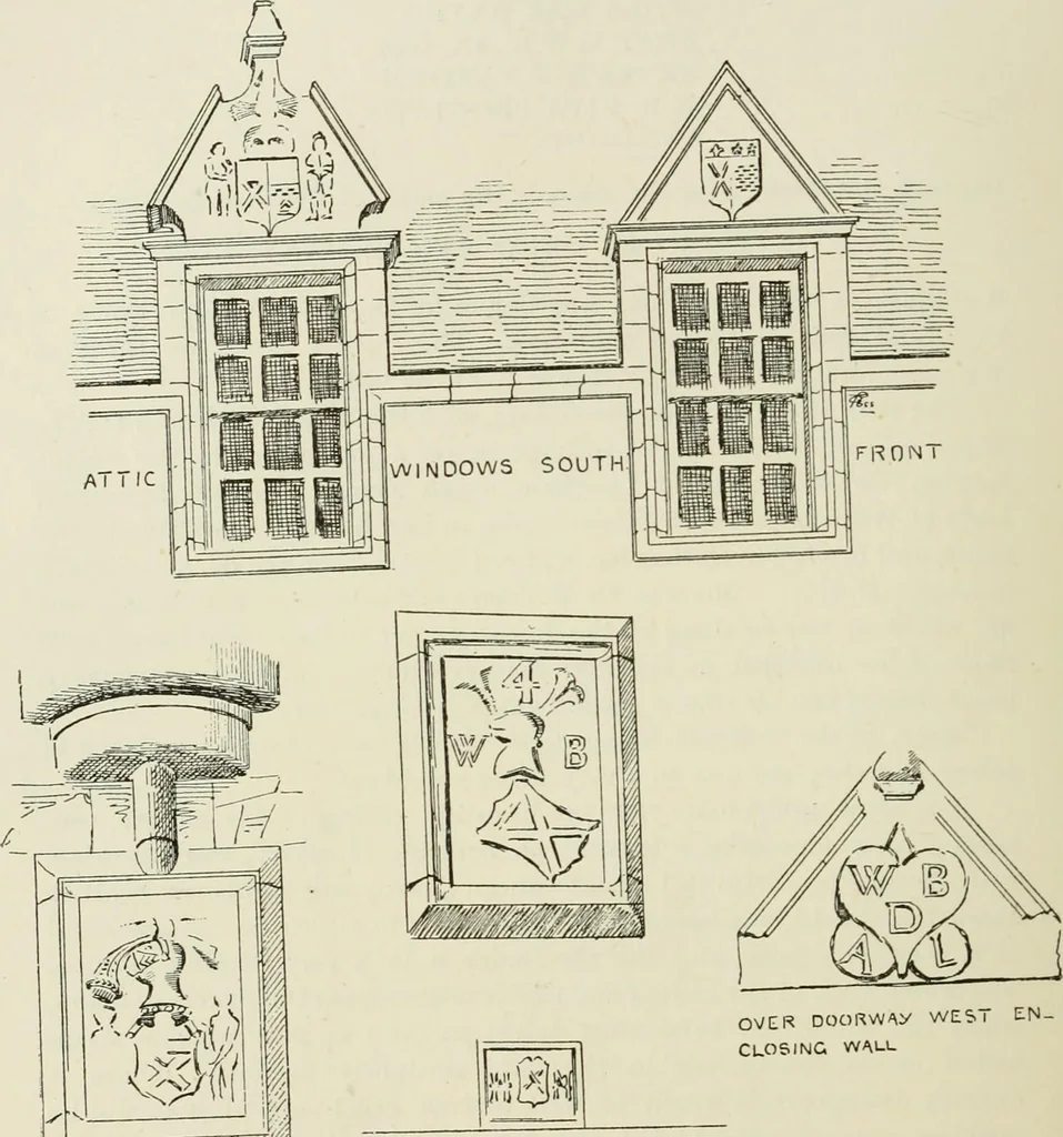 An illustration from The castellated and domestic architecture of Scotland, from the twelfth to the eighteenth century, 1887, leaf 305
