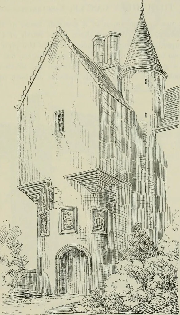 An illustration from The castellated and domestic architecture of Scotland, from the twelfth to the eighteenth century, 1887, leaf 306