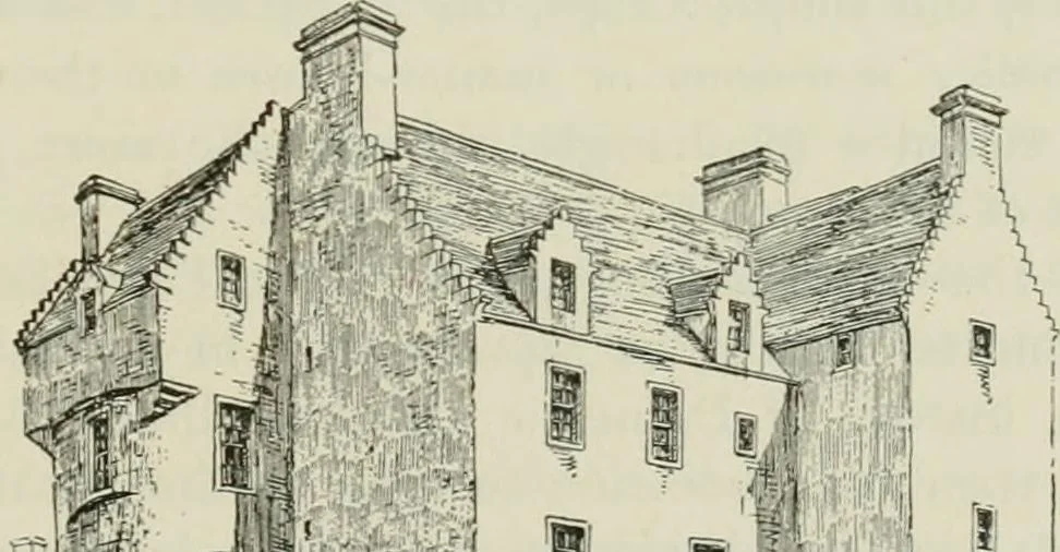 An illustration from The castellated and domestic architecture of Scotland, from the twelfth to the eighteenth century, 1887, leaf 308