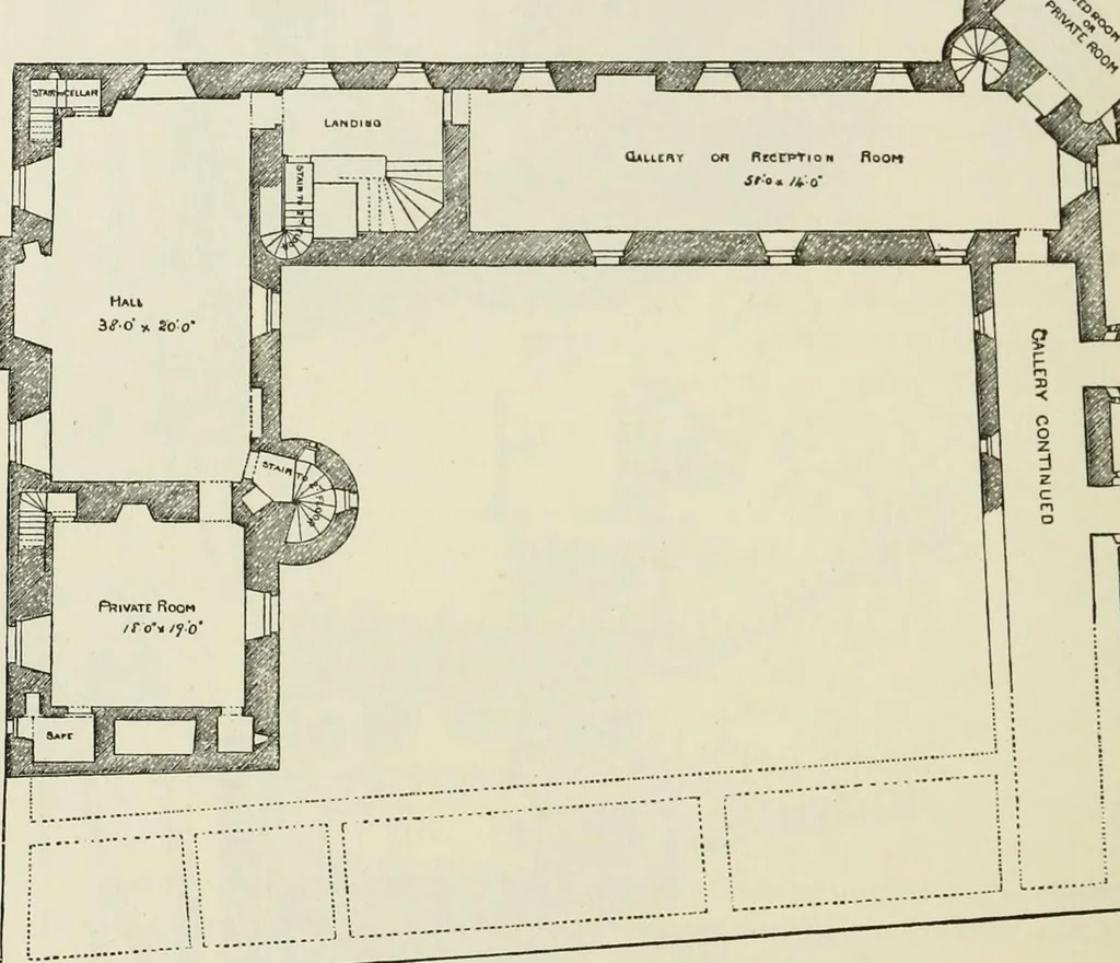 An illustration from The castellated and domestic architecture of Scotland, from the twelfth to the eighteenth century, 1887, leaf 313