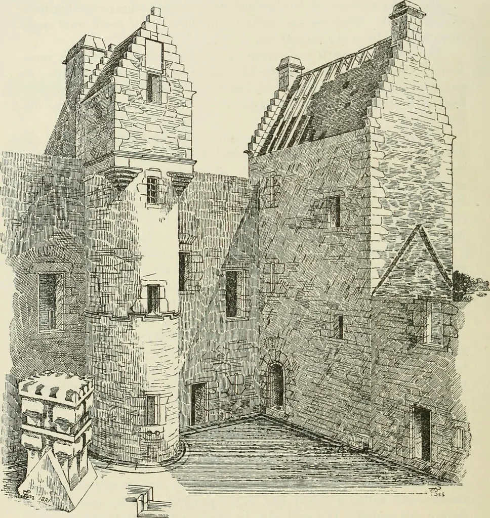 An illustration from The castellated and domestic architecture of Scotland, from the twelfth to the eighteenth century, 1887, leaf 315