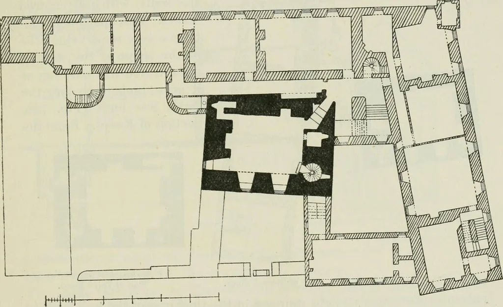 An illustration from The castellated and domestic architecture of Scotland, from the twelfth to the eighteenth century, 1887, leaf 330