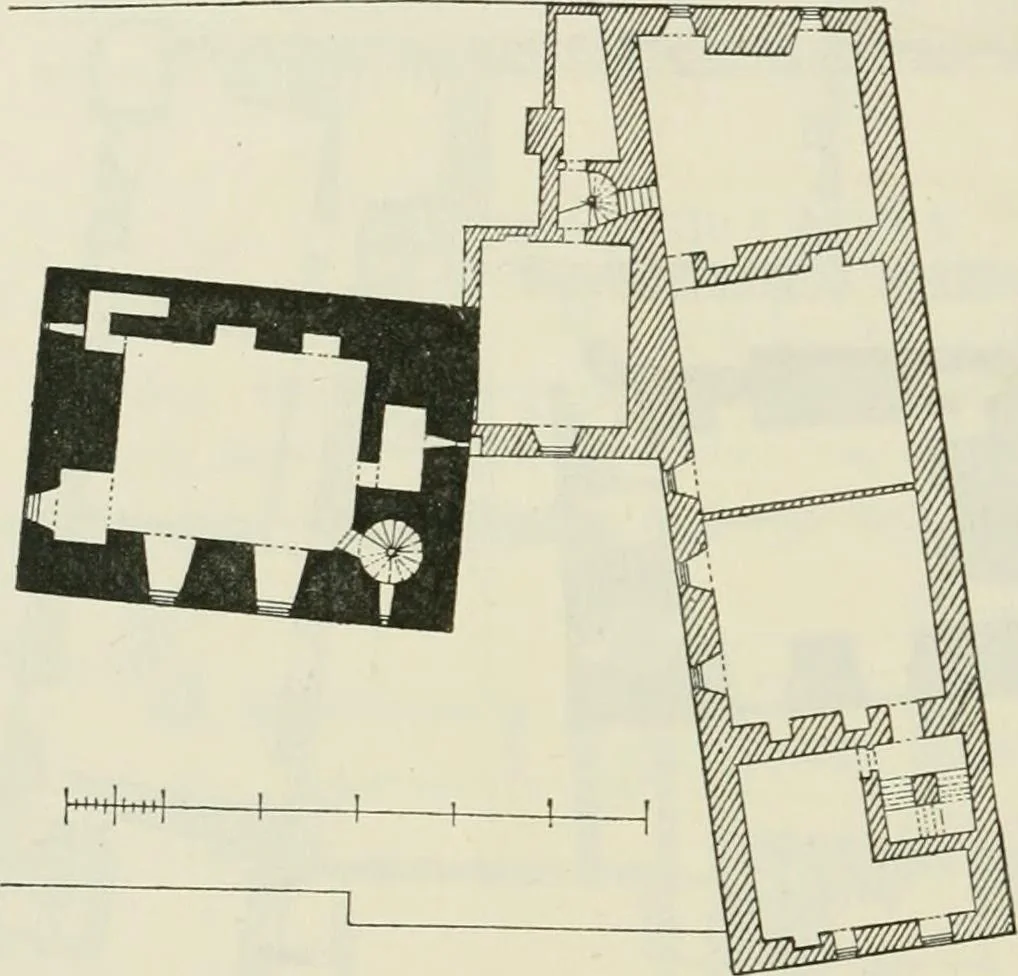 An illustration from The castellated and domestic architecture of Scotland, from the twelfth to the eighteenth century, 1887, leaf 331