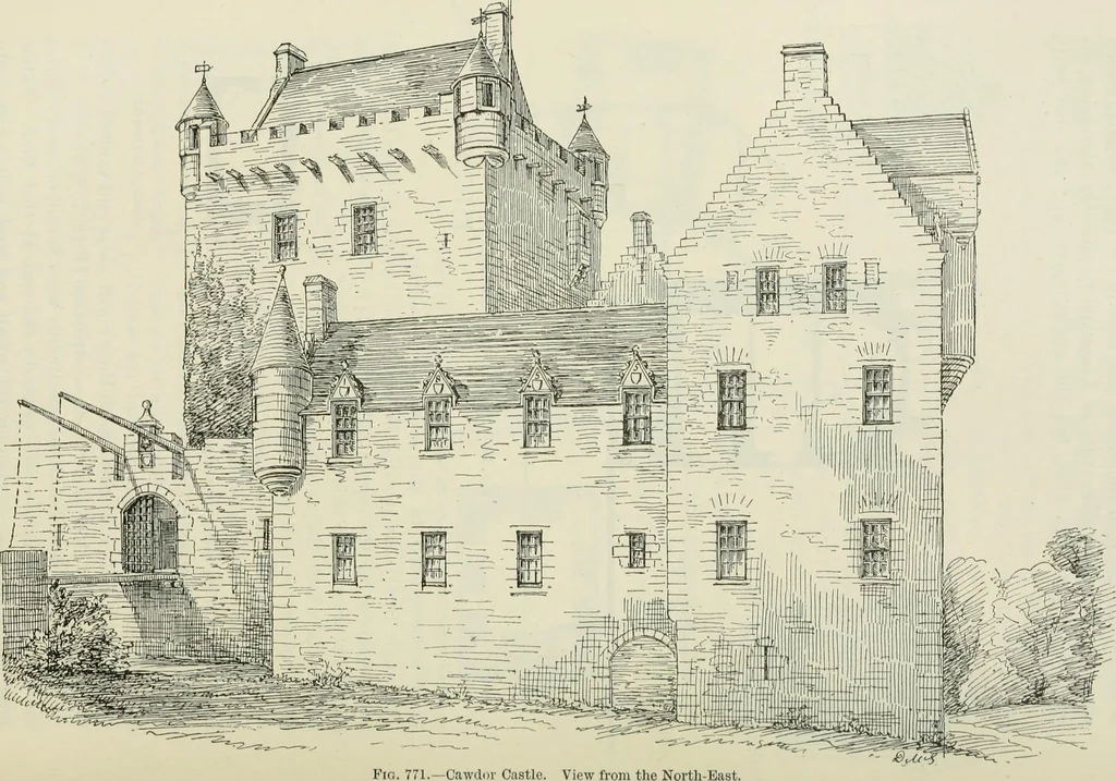An illustration from The castellated and domestic architecture of Scotland, from the twelfth to the eighteenth century, 1887, leaf 333