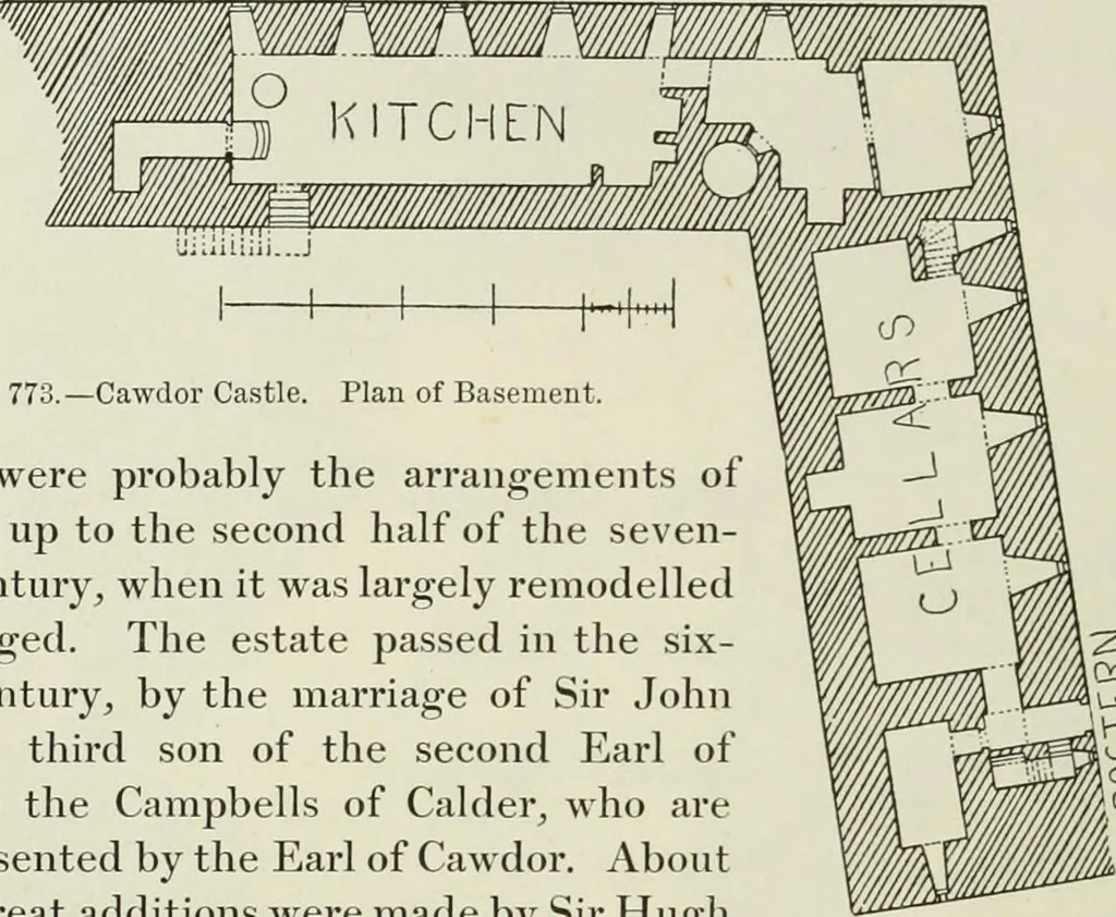 An illustration from The castellated and domestic architecture of Scotland, from the twelfth to the eighteenth century, 1887, leaf 335