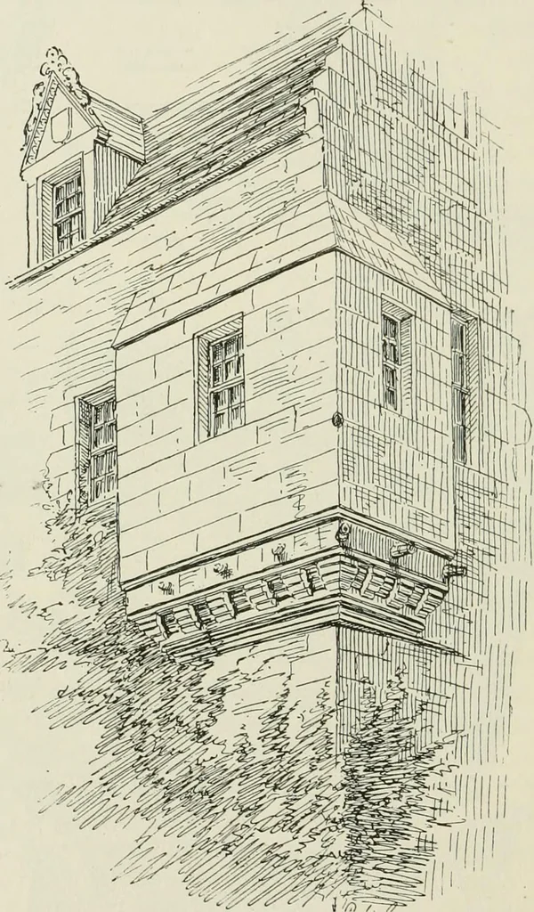 An illustration from The castellated and domestic architecture of Scotland, from the twelfth to the eighteenth century, 1887, leaf 337