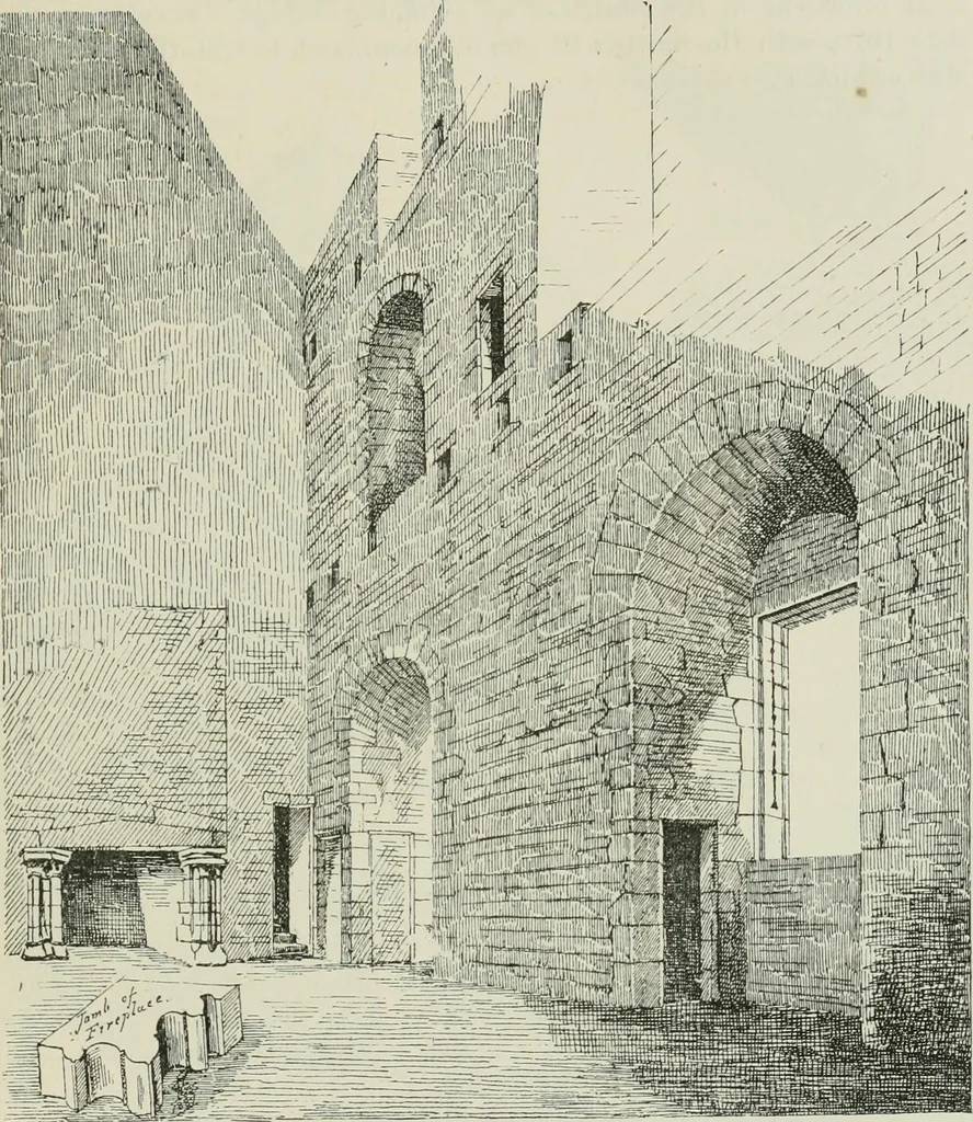 An illustration from The castellated and domestic architecture of Scotland, from the twelfth to the eighteenth century, 1887, leaf 340