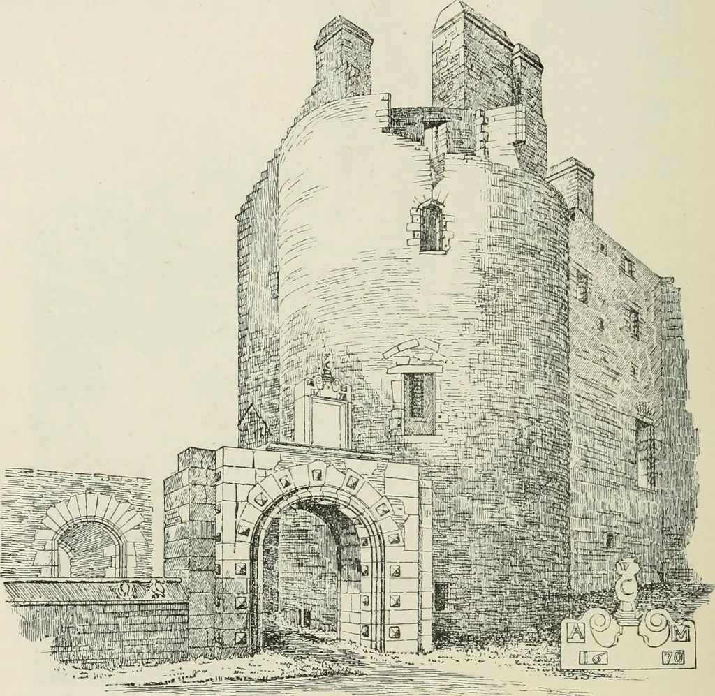 An illustration from The castellated and domestic architecture of Scotland, from the twelfth to the eighteenth century, 1887, leaf 341