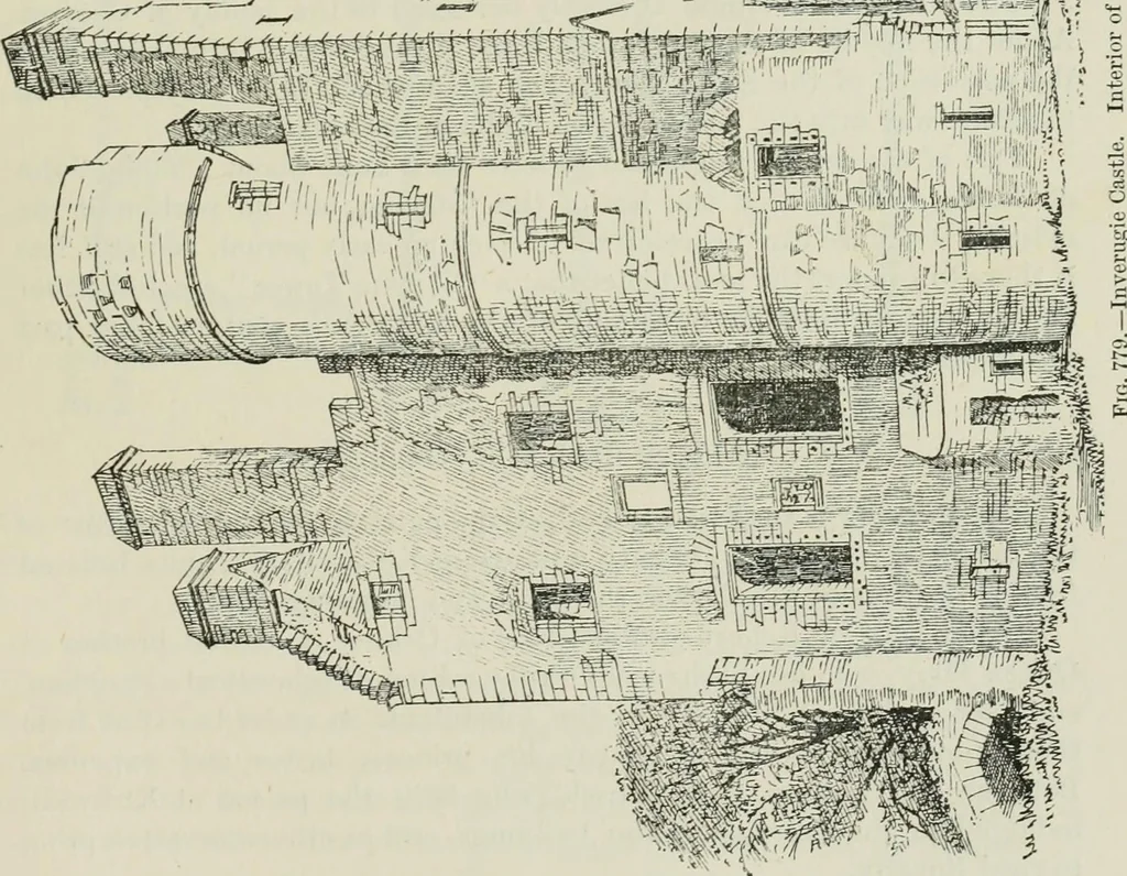 An illustration from The castellated and domestic architecture of Scotland, from the twelfth to the eighteenth century, 1887, leaf 342