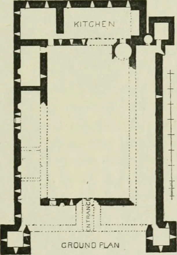 An illustration from The castellated and domestic architecture of Scotland, from the twelfth to the eighteenth century, 1887, leaf 344