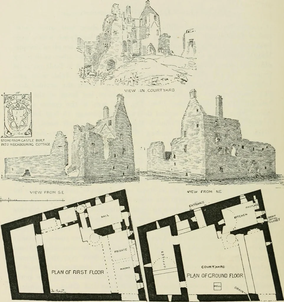 An illustration from The castellated and domestic architecture of Scotland, from the twelfth to the eighteenth century, 1887, leaf 347