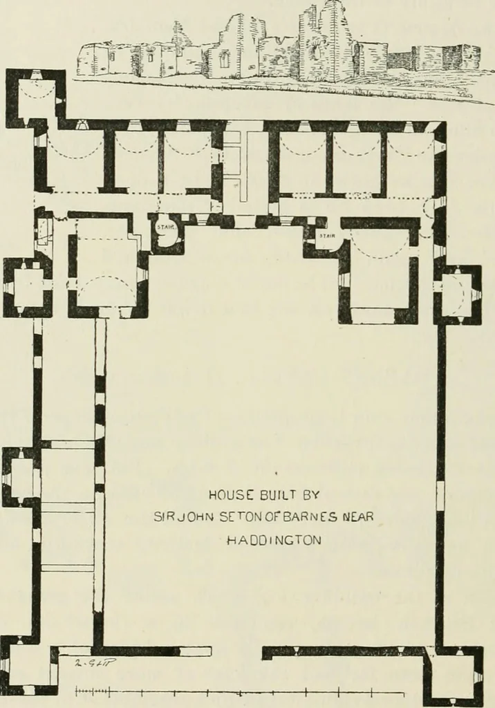 An illustration from The castellated and domestic architecture of Scotland, from the twelfth to the eighteenth century, 1887, leaf 349