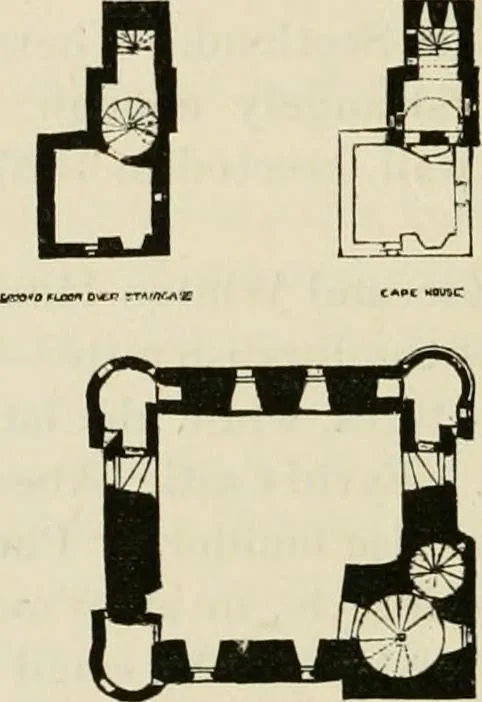 An illustration from The castellated and domestic architecture of Scotland, from the twelfth to the eighteenth century, 1887, leaf 35