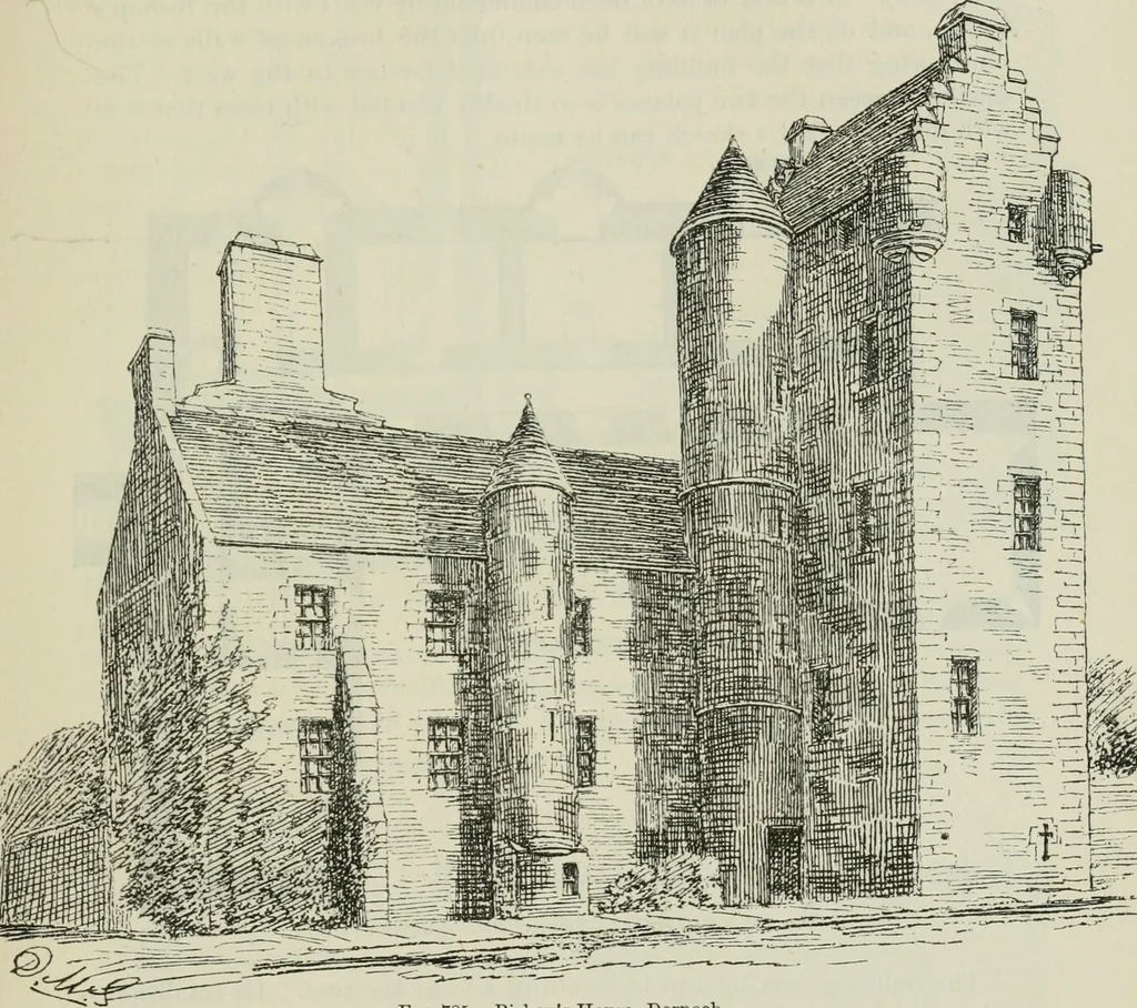 An illustration from The castellated and domestic architecture of Scotland, from the twelfth to the eighteenth century, 1887, leaf 352