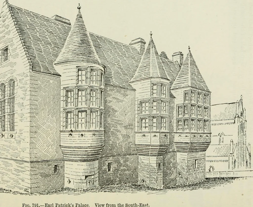 An illustration from The castellated and domestic architecture of Scotland, from the twelfth to the eighteenth century, 1887, leaf 357