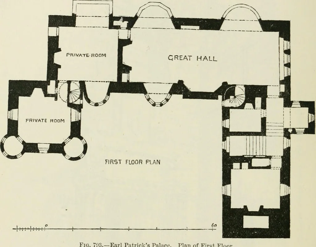 An illustration from The castellated and domestic architecture of Scotland, from the twelfth to the eighteenth century, 1887, leaf 359