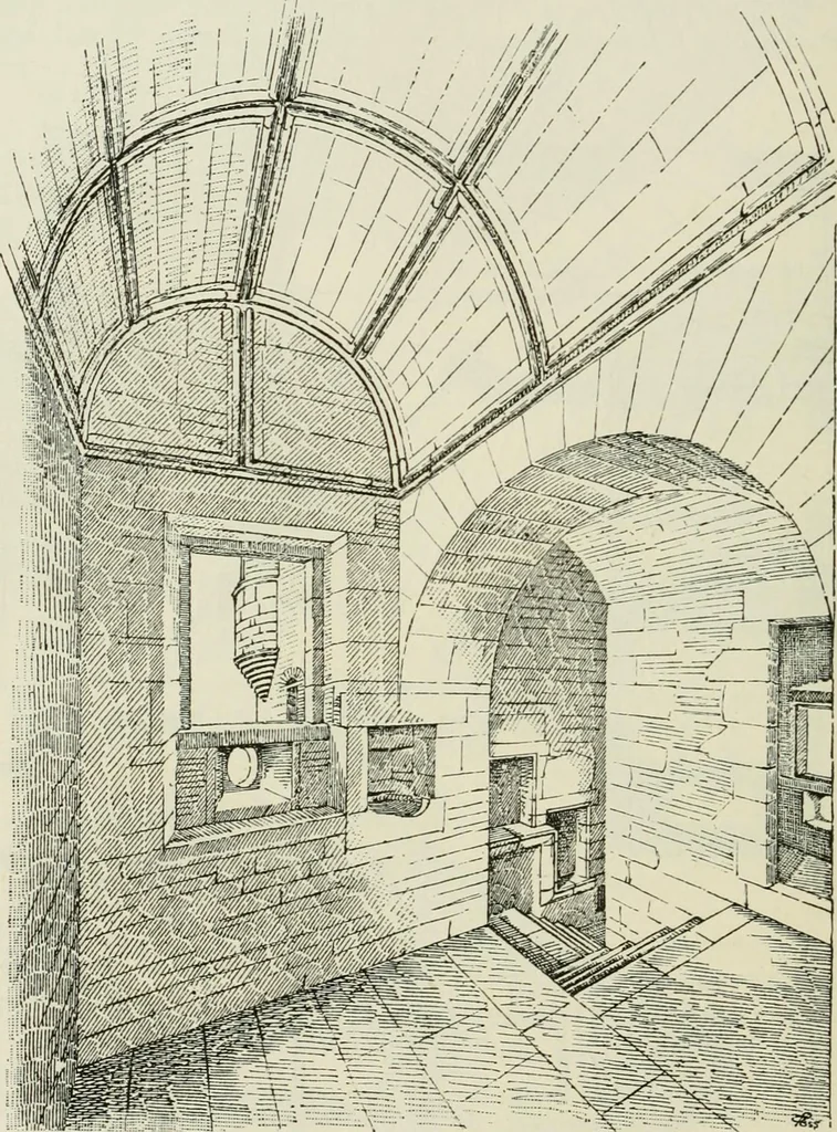 An illustration from The castellated and domestic architecture of Scotland, from the twelfth to the eighteenth century, 1887, leaf 361
