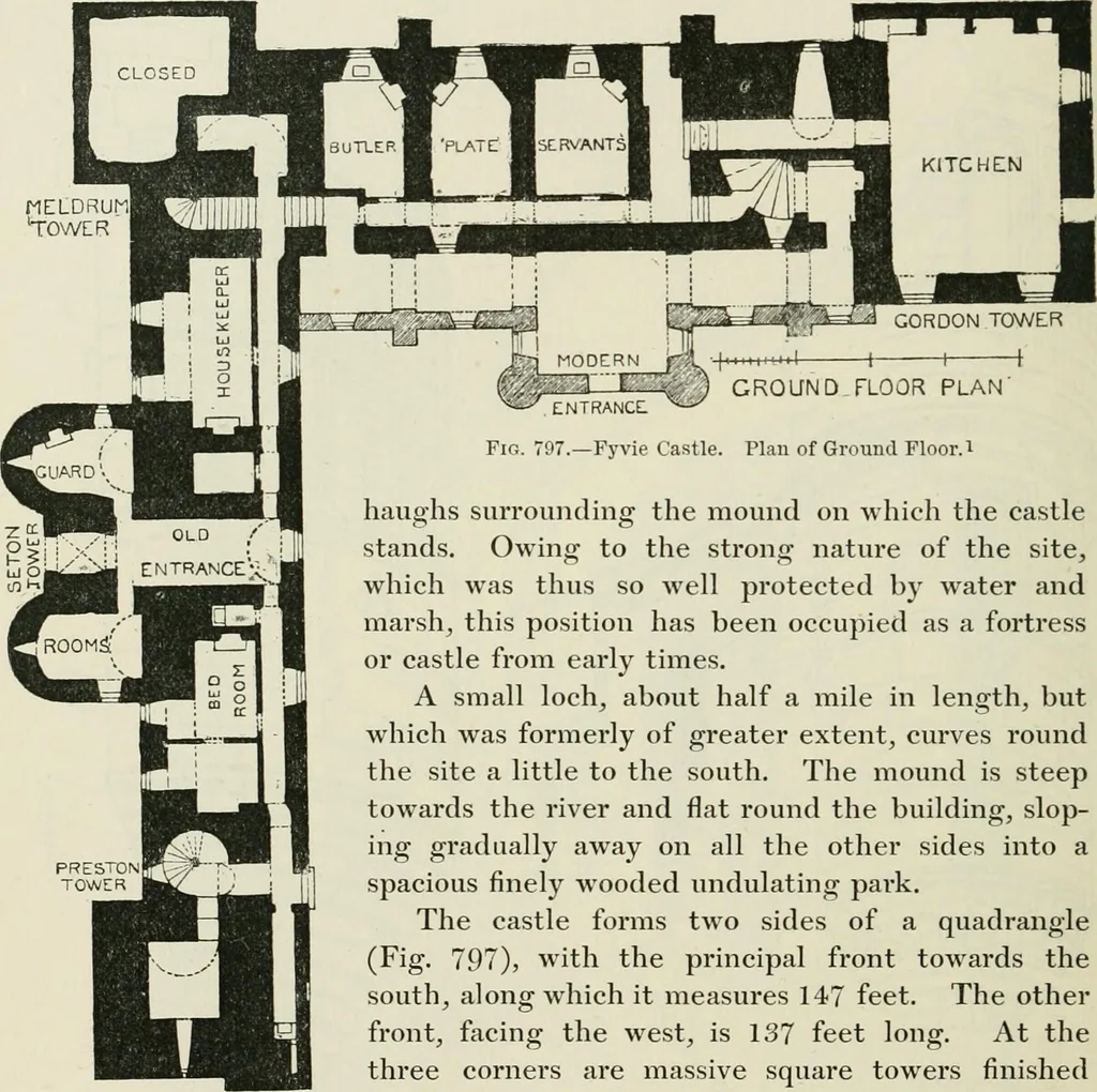 An illustration from The castellated and domestic architecture of Scotland, from the twelfth to the eighteenth century, 1887, leaf 363