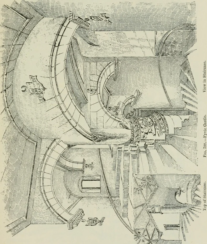 An illustration from The castellated and domestic architecture of Scotland, from the twelfth to the eighteenth century, 1887, leaf 366