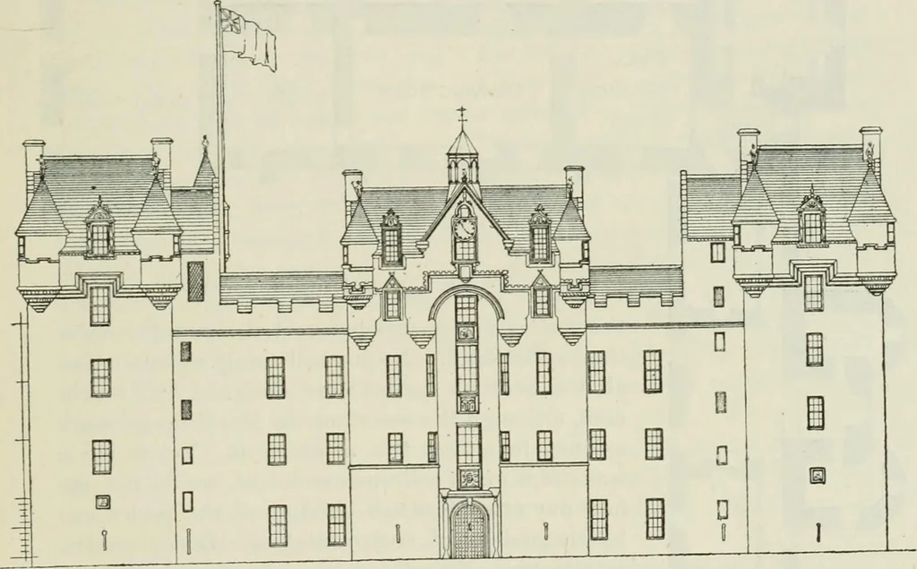 An illustration from The castellated and domestic architecture of Scotland, from the twelfth to the eighteenth century, 1887, leaf 368