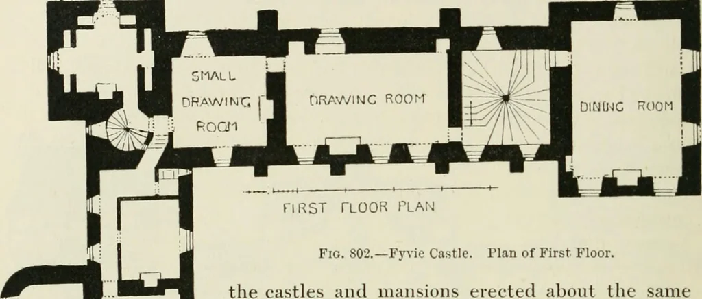 An illustration from The castellated and domestic architecture of Scotland, from the twelfth to the eighteenth century, 1887, leaf 369