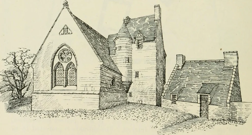 An illustration from The castellated and domestic architecture of Scotland, from the twelfth to the eighteenth century, 1887, leaf 375