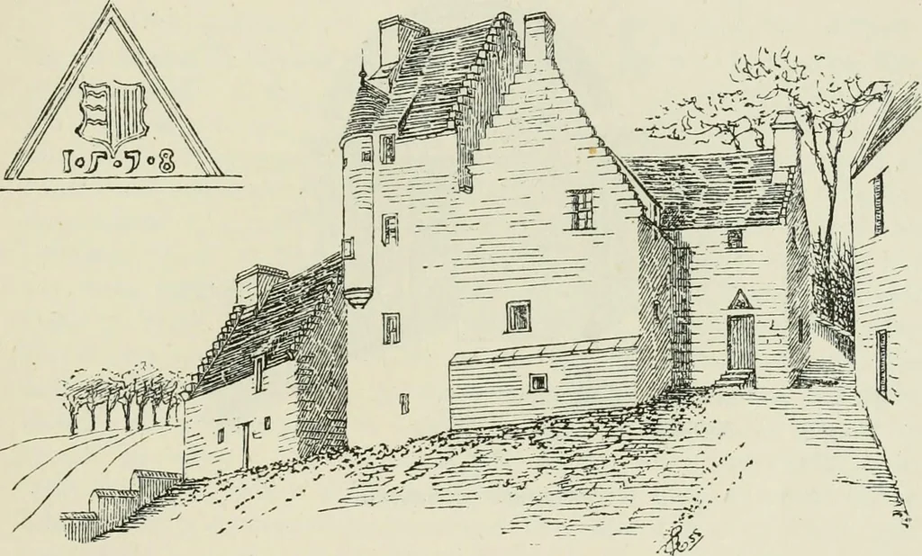 An illustration from The castellated and domestic architecture of Scotland, from the twelfth to the eighteenth century, 1887, leaf 382