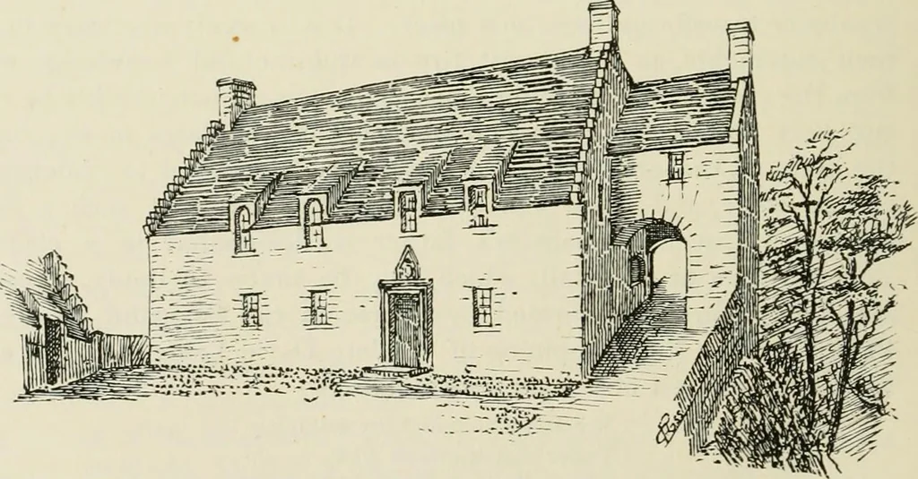 An illustration from The castellated and domestic architecture of Scotland, from the twelfth to the eighteenth century, 1887, leaf 383