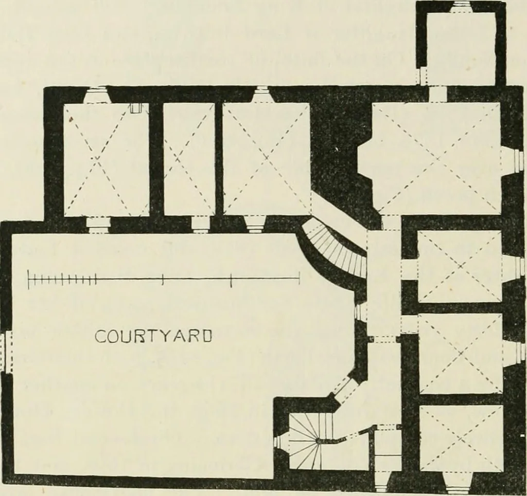 An illustration from The castellated and domestic architecture of Scotland, from the twelfth to the eighteenth century, 1887, leaf 385