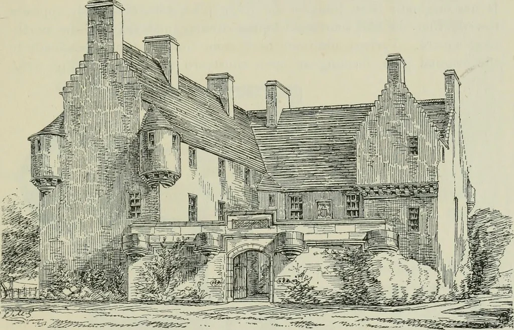 An illustration from The castellated and domestic architecture of Scotland, from the twelfth to the eighteenth century, 1887, leaf 386