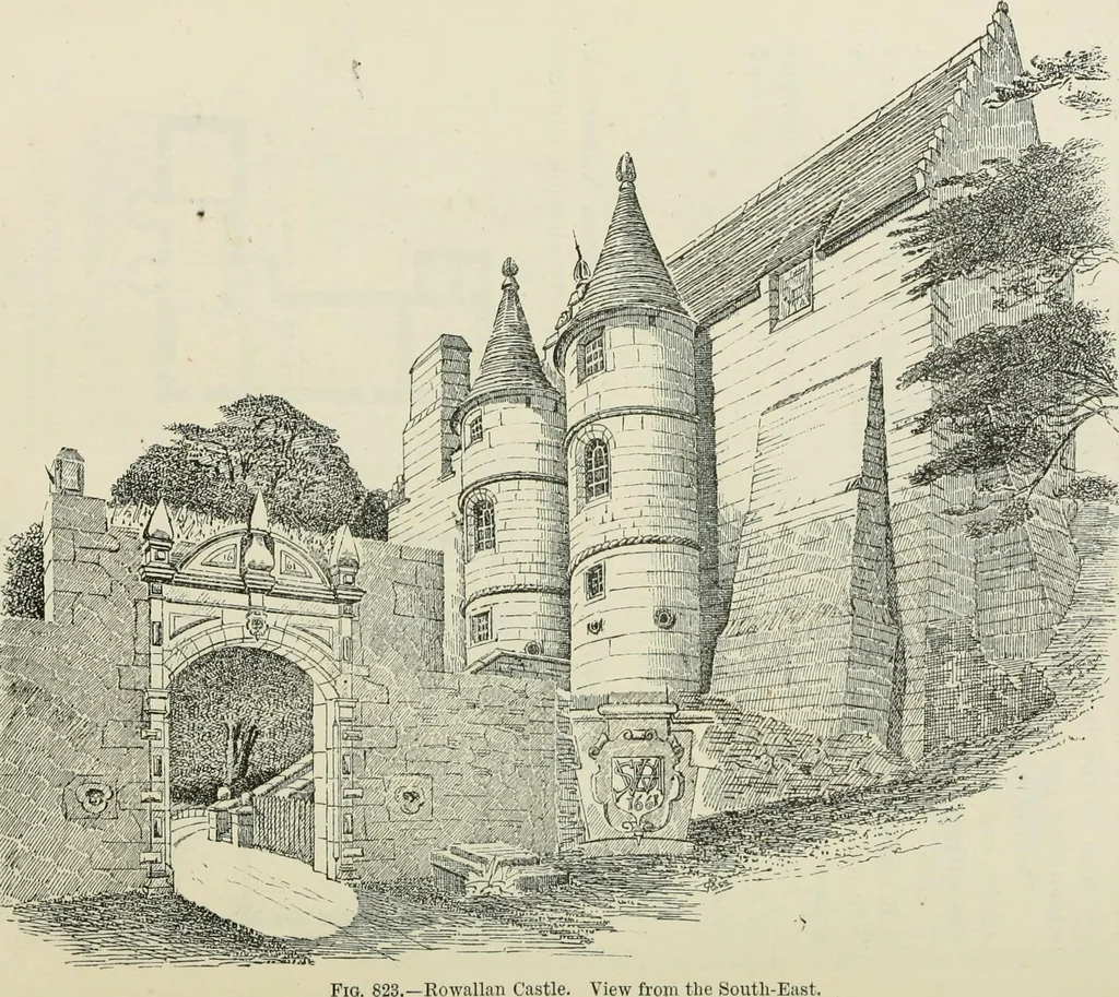 An illustration from The castellated and domestic architecture of Scotland, from the twelfth to the eighteenth century, 1887, leaf 391