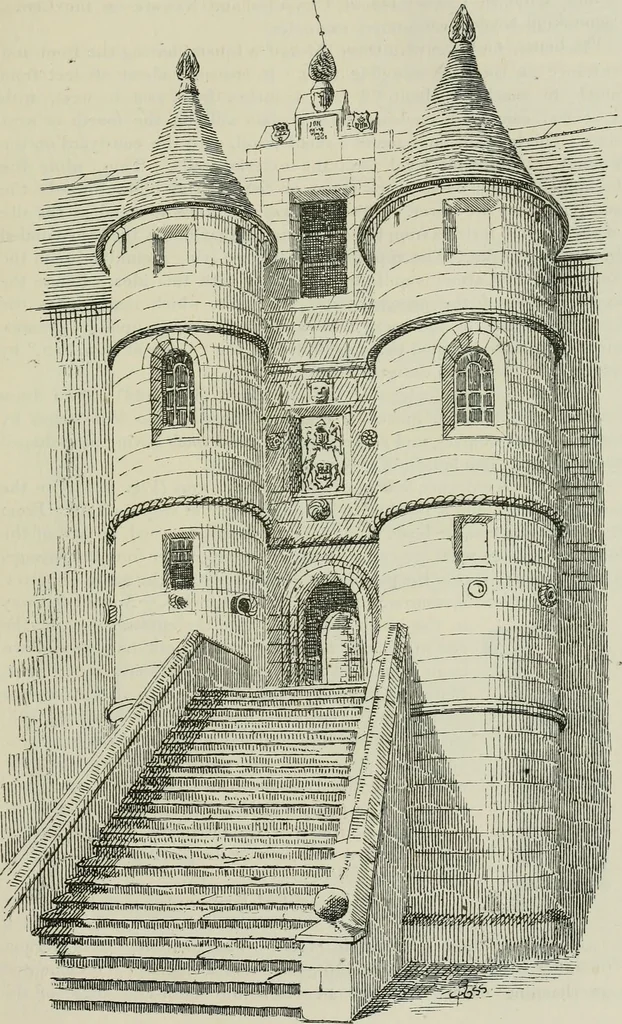 An illustration from The castellated and domestic architecture of Scotland, from the twelfth to the eighteenth century, 1887, leaf 392