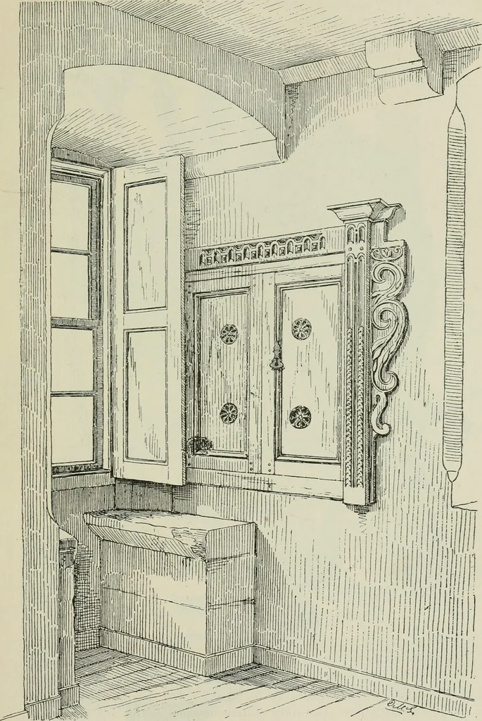 An illustration from The castellated and domestic architecture of Scotland, from the twelfth to the eighteenth century, 1887, leaf 396