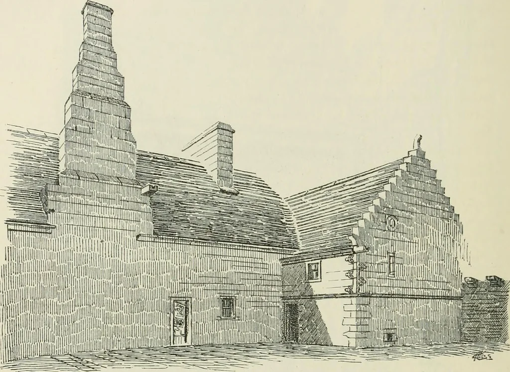 An illustration from The castellated and domestic architecture of Scotland, from the twelfth to the eighteenth century, 1887, leaf 399
