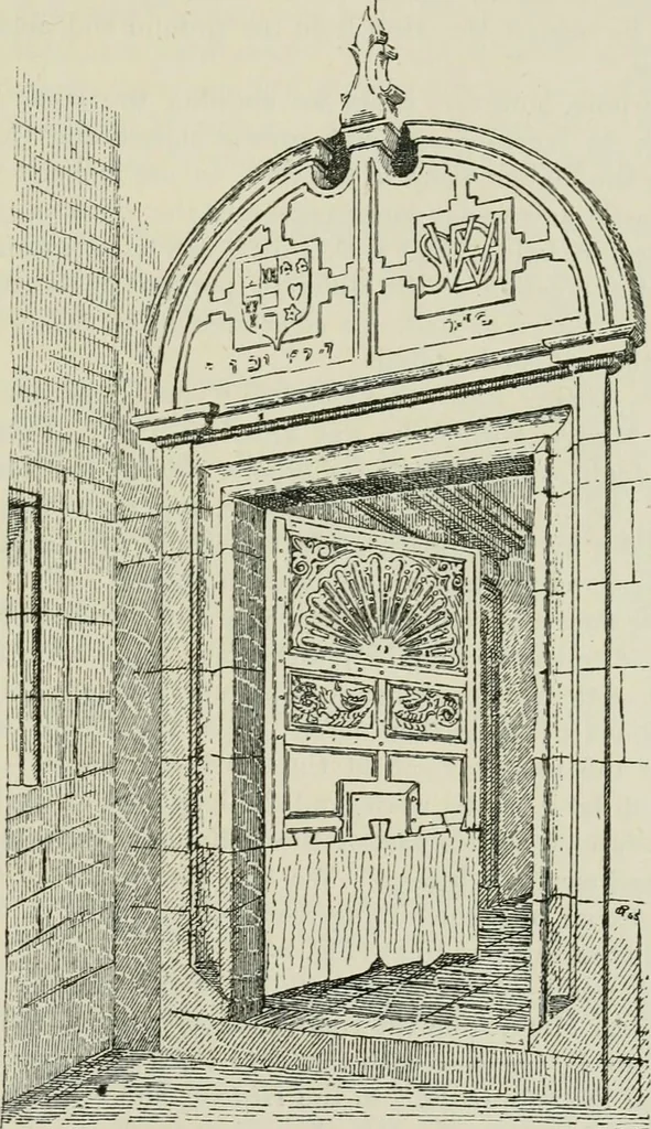 An illustration from The castellated and domestic architecture of Scotland, from the twelfth to the eighteenth century, 1887, leaf 402