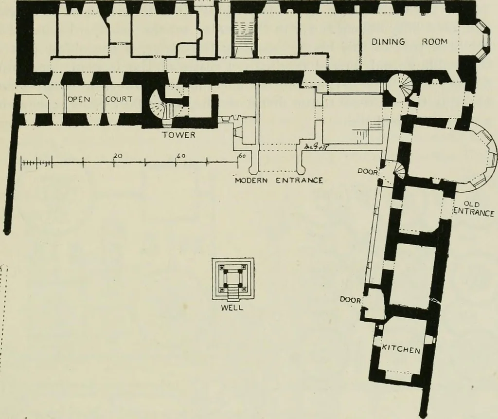 An illustration from The castellated and domestic architecture of Scotland, from the twelfth to the eighteenth century, 1887, leaf 408