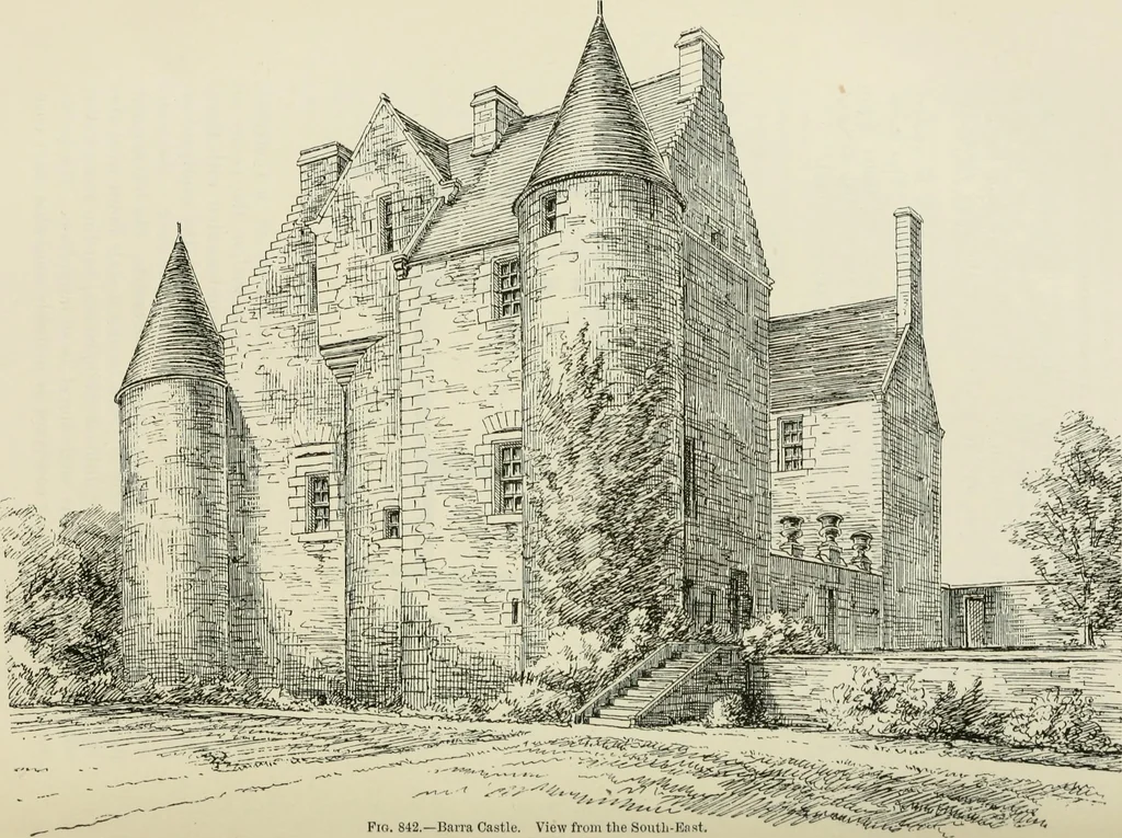 An illustration from The castellated and domestic architecture of Scotland, from the twelfth to the eighteenth century, 1887, leaf 415