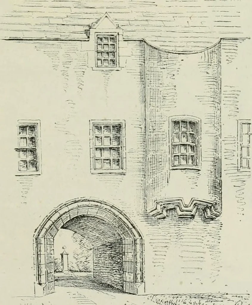 An illustration from The castellated and domestic architecture of Scotland, from the twelfth to the eighteenth century, 1887, leaf 416