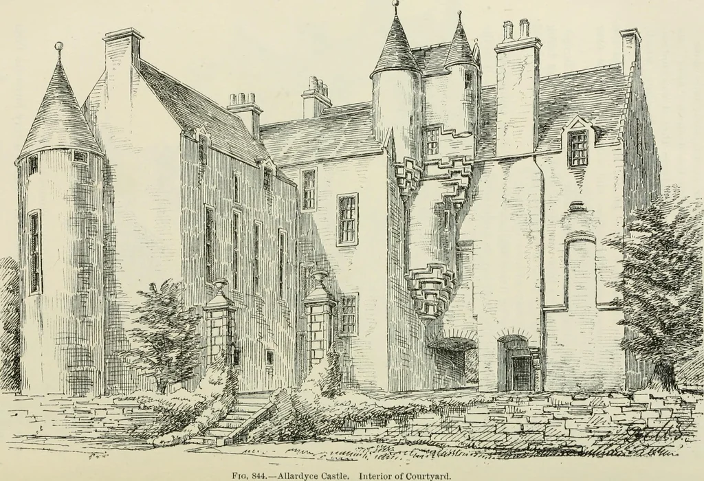 An illustration from The castellated and domestic architecture of Scotland, from the twelfth to the eighteenth century, 1887, leaf 417
