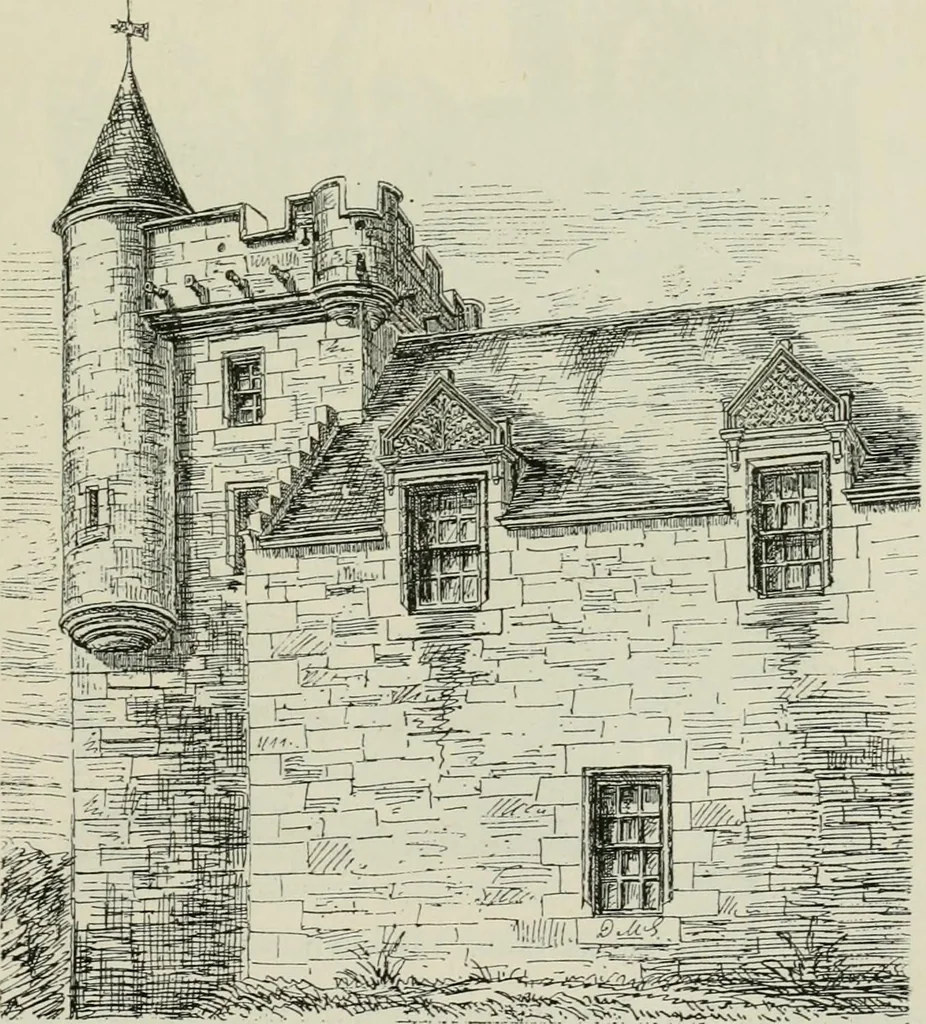 An illustration from The castellated and domestic architecture of Scotland, from the twelfth to the eighteenth century, 1887, leaf 418