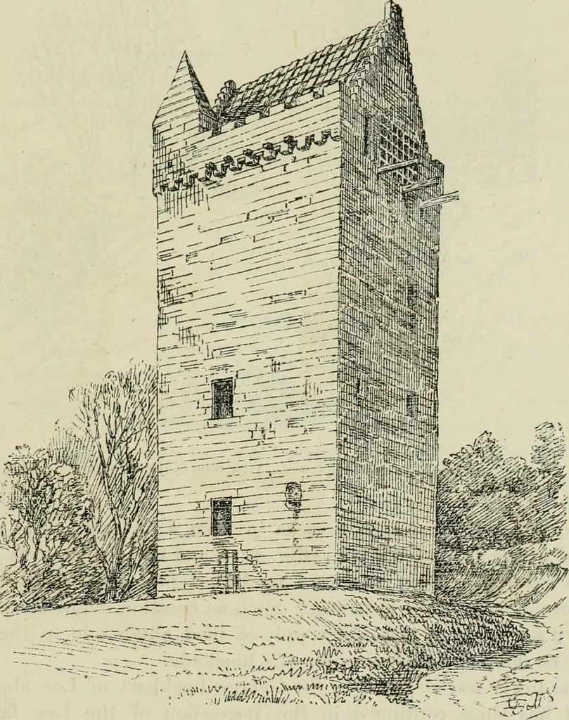 An illustration from The castellated and domestic architecture of Scotland, from the twelfth to the eighteenth century, 1887, leaf 42
