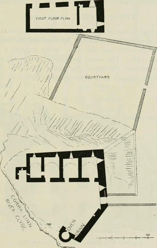 An illustration from The castellated and domestic architecture of Scotland, from the twelfth to the eighteenth century, 1887, leaf 420